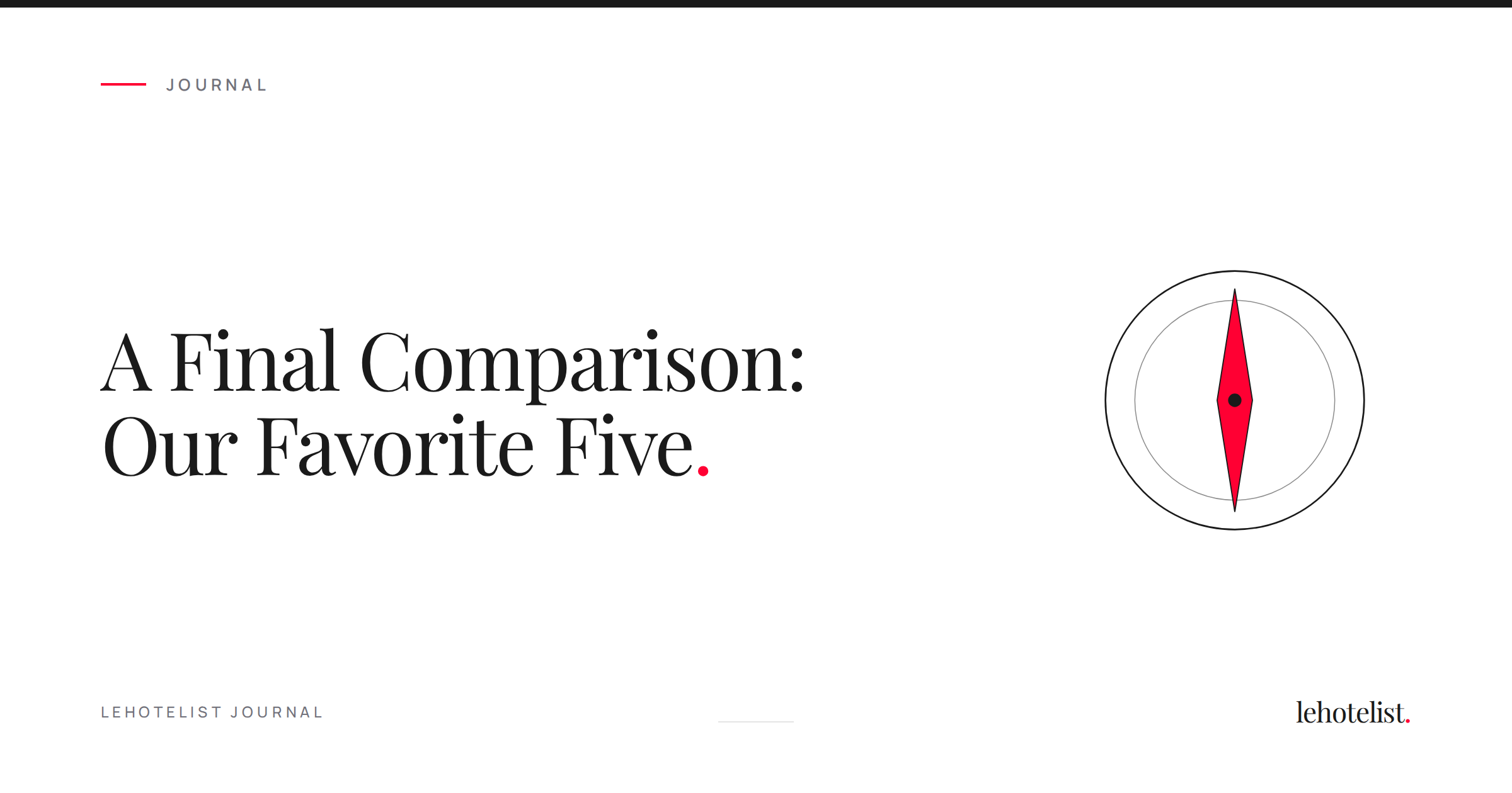 A Final Comparison: Our Favorite Five