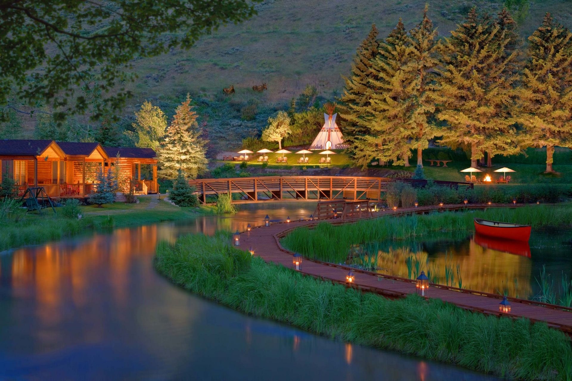 Rustic Inn Creekside Resort — 1